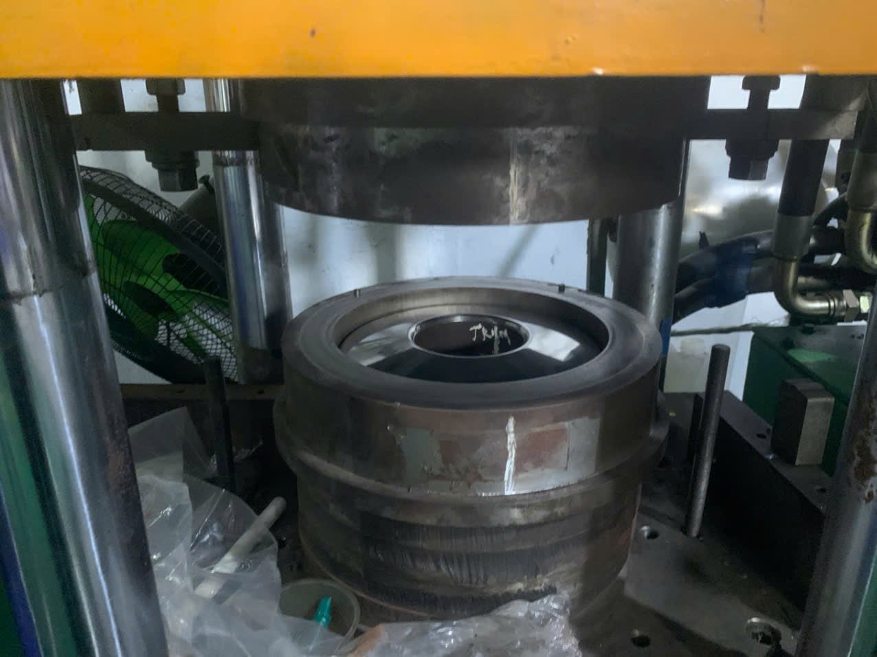 Mold on machine